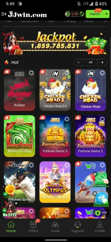 JJwin Game Download Apk