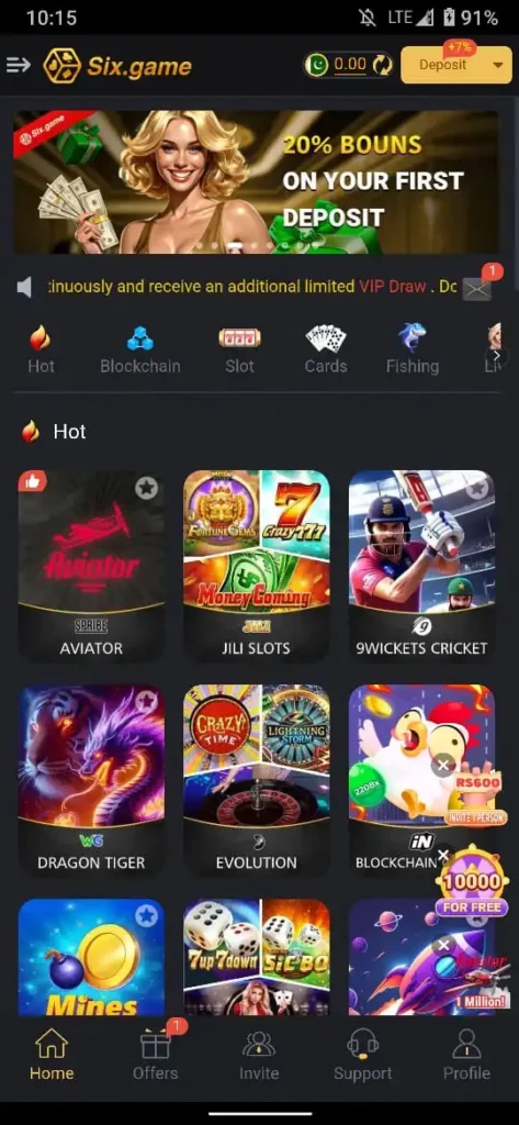 Six Game Apk Download