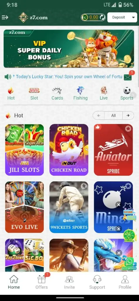 Z7 Game Download Apk