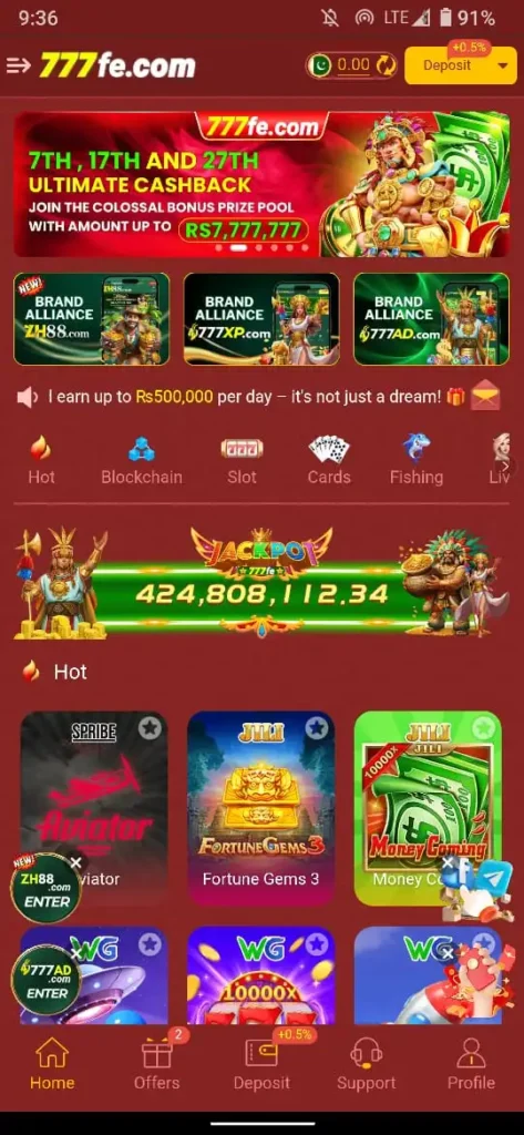 777E Game Download real earning app in pakistan