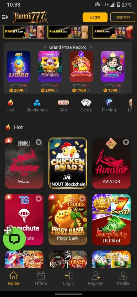 Jami777 Game Download