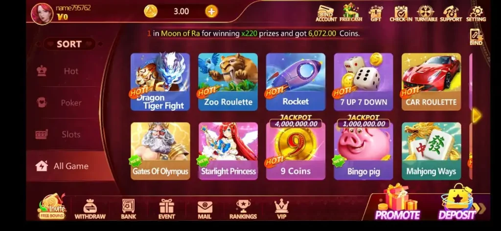 HX777 Game Download APK Best Casino Earning Game For Free