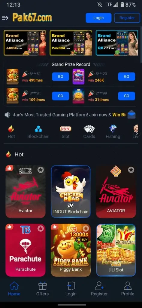 PAK67 Game Download Real Earning App in Pakistan For Free